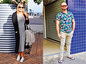 Left: Nonny from Bondi Junction; Right: Jay from Bondi Beach.