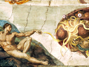 Photo: Church of the Flying Spaghetti Monster