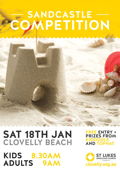 Sandcastle Competition - for kids & adul - The Beast