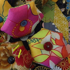 Happy Hexies (patchwork sewing) - The Beast