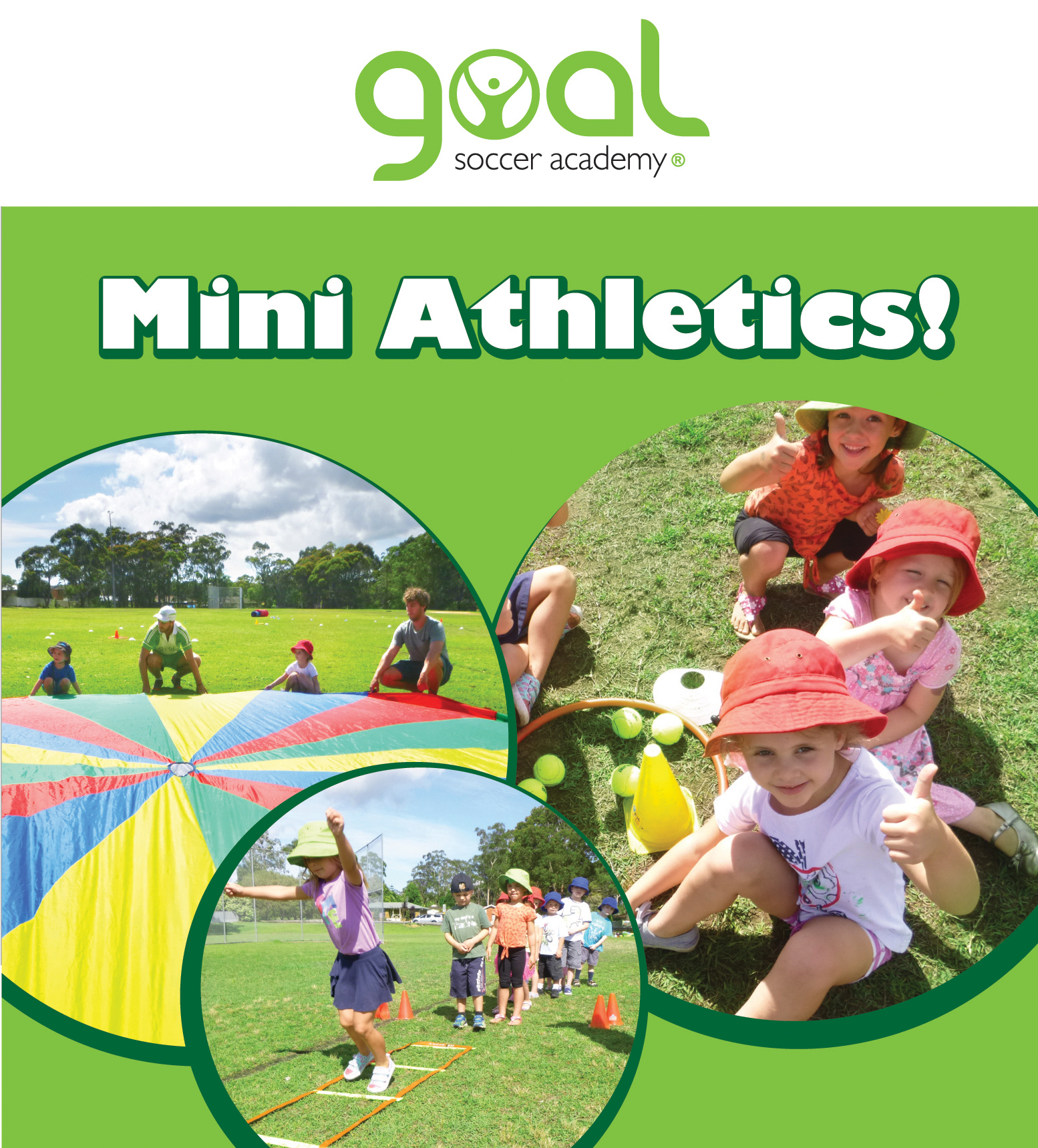 Mini Athletics Goal Soccer Academy The Beast