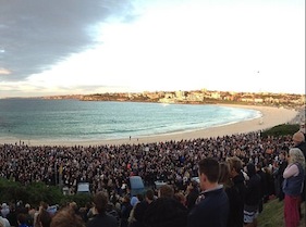 Bondi Beach: the perfect place to honour our fallen soldiers