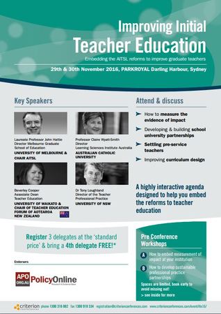 Improving Initial Teacher Education - The Beast